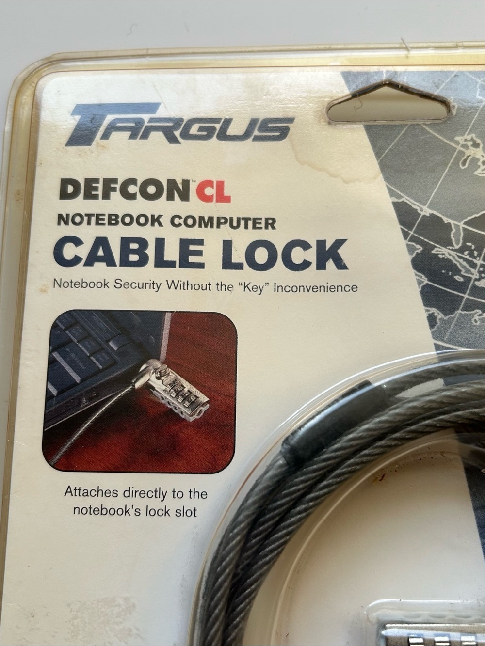 New Targus Defcon CL Laptop Computer Cable Lock PA410U - Picture 6 of 8